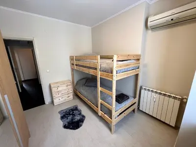 a room with two bunk beds in a room at EXCELLENT LOCATION ! General Gurko apartment in Sofia