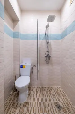 a bathroom with a toilet and a shower at Blue house Sofia Top Center 3BDR family & friends in Sofia