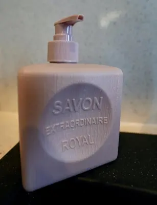 a close up of a soap bottle on a table at Lily's Studio 4 by Bulgarentals - Central Sofia in Sofia