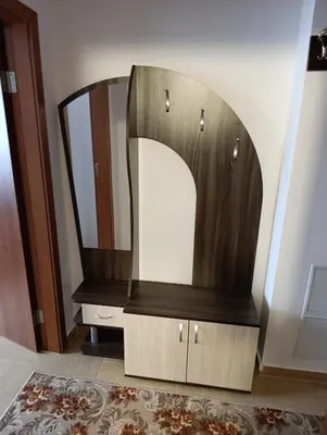a mirror sitting on a dresser in a room at Flat Cedar Lodge 2min walk to gondola in Bansko