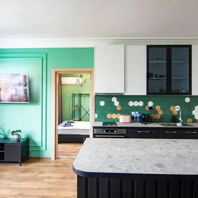 Jungle apartment in the center