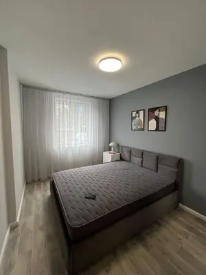 a bedroom with a large bed in a room at Paradise Park Apartment Central Sofia Gem in Sofia
