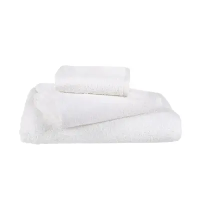 two white towels stacked on top of each other at Spacious and modern apt, 6 guests, Central station, self check-in in Sofia