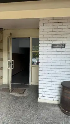 an entrance to a building with an open door at AGIA- luxury apartment Sofia in Sofia