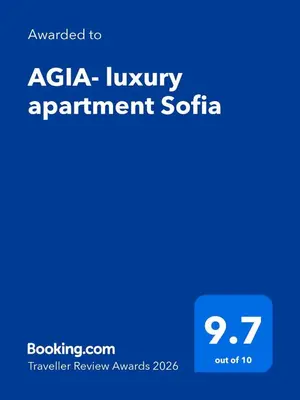 a screenshot of a cell phone with aania luxury apartment serbia at AGIA- luxury apartment Sofia in Sofia
