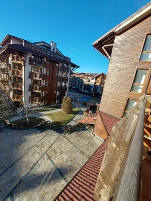 a view of a building from the balcony of a building at BELVEDERE Holiday Club VIP 59 in Bansko