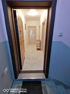 a view of a hallway in a house at Апартамент за гости Симона in Smolyan