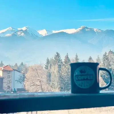 Mountain view 1-bedroom apartment few steps from ski piste and Gondola lift