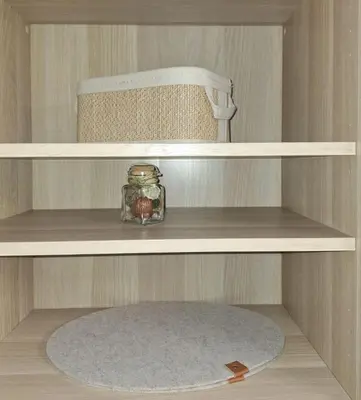 a shelf with a jar on top of it at Rila Park ap by the Slopes in Borovets