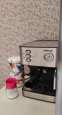 a toaster oven sitting on top of a counter at Апартамент Sofia View in Sofia