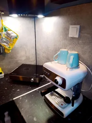 a sewing machine sitting on top of a counter at Industrial Art Studio - Top Center - plus Free Vouchers & Gift in Sofia