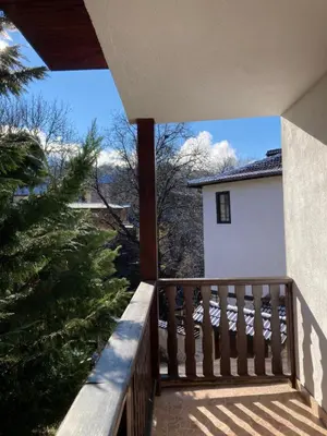 a view from the balcony of a house at Къща за гости Рупчос 1 in Smolyan