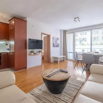 Spacious 1 bedroom apartment in a lively center