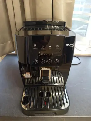 a coffee maker sitting on top of a counter at Самостоятелен Apartment Emili in Sapareva Banya