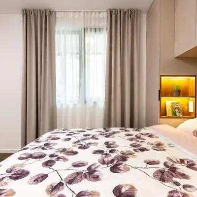 Two Stylish 1BD Apartments with Desk in Karshiaka by Flat Manager