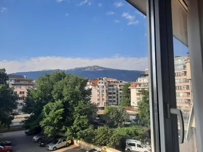 a view from a window of a city at D-home in Sofia
