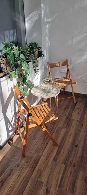 a room with two chairs and a table with plants at Appartement vintage près de l'Académie de Medecine in Sofia