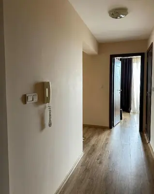 an empty room with a phone on the wall at Paradise Nest in Sofia