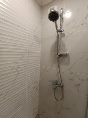 a shower with a shower head in a bathroom at 20th Residence Studio 1 in Sofia