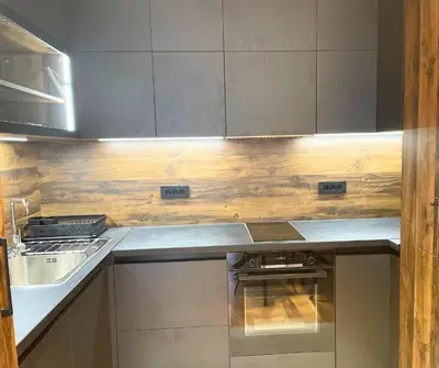 a kitchen with a sink and a stove top oven at Stylish Sofia Getaway 1BDR near Mall Sofia and metro station in Sofia