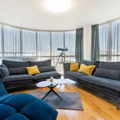 Luna Penthouse Stunning Sofia Skyline plus FREE Parking