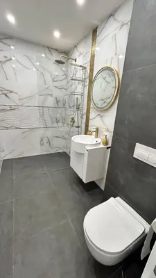 a bathroom with a toilet and a sink and a mirror at Le bijou Lauta Forest in Plovdiv