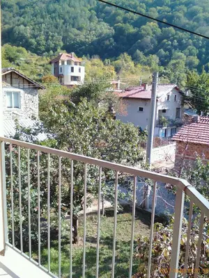 a view from the balcony of a house at Vila Bachkovo in Bachkovo
