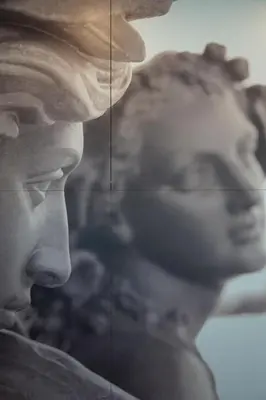 a close up of a statue of a woman at Hotel Ihtiman in Ikhtiman
