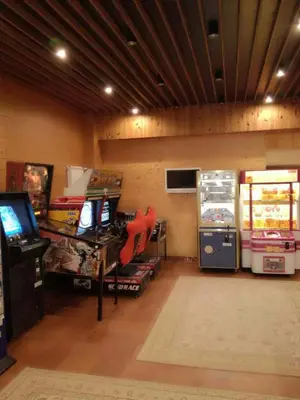 a room with arcade games and a video game at Paradiso Verde (Green Life) in Bansko