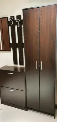 a pair of metal cabinets next to a dresser at TERRA COMPLEX D4 - Private apartment - Golf, Skiing & SPA in Bansko