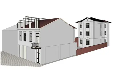 an illustration of a house and a building at Generaator Sofia in Sofia