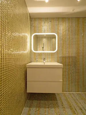 a bathroom with a sink and a mirror at St. Seraphim's Apartment in Sofia
