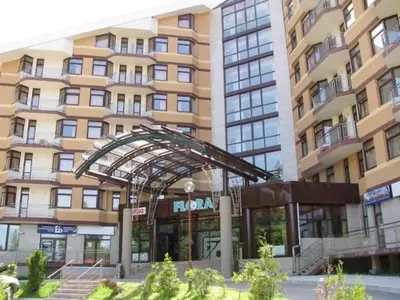 a large apartment building with a building at Deluxe 707 in Borovets