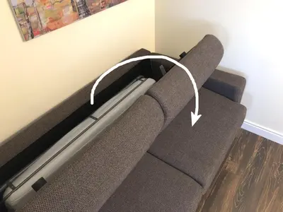 an image of two empty seats next to a wall at Unique Luxurious Jacuzzi PENTHOUSE DUPLEX in City Center! 2 BATHS! FREE PARKING! in Sofia