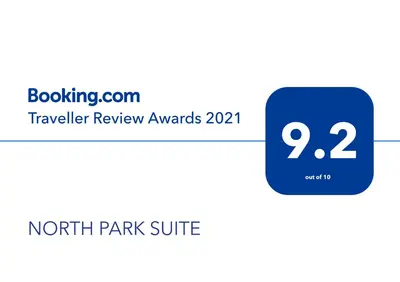 a screenshot of the north park shuttle sign at NORTH PARK SUITE in Sofia
