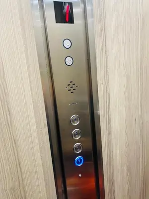a elevator with a bunch of buttons on a door at Апартамент за гости Dolce Vita in Gyurgevo