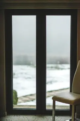 a window with a view of the ocean at Hotel Villa Ekaterina in Vakarel
