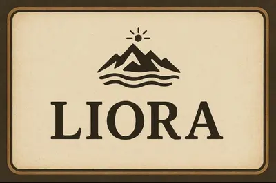 a sign for a hotel with a mountain and the word hornea at Апартамент Liora in Smolyan