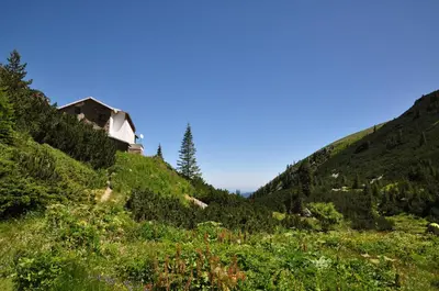 a house on the side of a mountain at Hotel Malyovitsa in Govedartsi