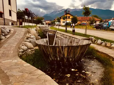 Gallery image of Luxury apartment with fire place in Bansko