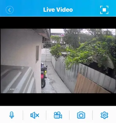 a screenshot of a video screen with a picture of a house at The rainbow 1 & free motorcycle parking in Sofia