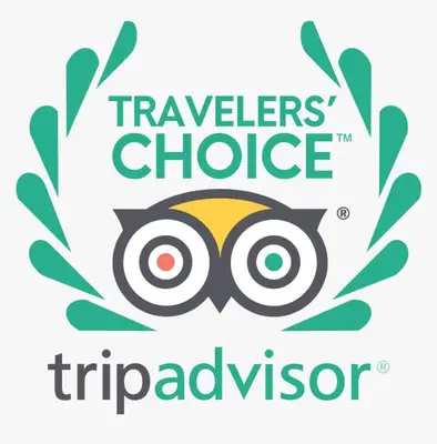 a logo for the travelers choice triad advisor at Chalet Mila - Total Chalets - Fully Catered in Bansko