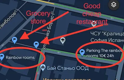 a map of the proposed upgrade to the railway station at The rainbow 2 in Sofia