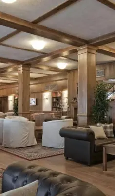 a living room with a couch and a table at Apartment in Bansko in Bansko