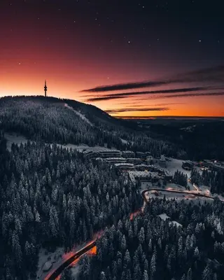 a cross on top of a hill with trees at Viva 4 Apartment ski to the door complex Grand Monastery Pamporovo in Pamporovo