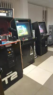 three video game consoles are lined up in a room at Belvedere Holiday Club h 305 in Bansko