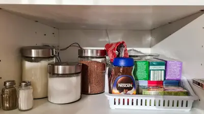 a refrigerator filled with food and other items at Apartmanica Double room apartment 101-12, with AC, big terrace, St Ivan Rilski 4 star SPA Resort, Bansko in Bansko