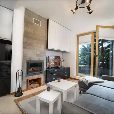 Stylish Cozy Studio with fireplace